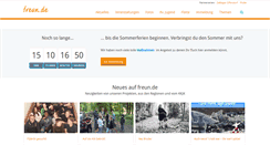 Desktop Screenshot of freun.de
